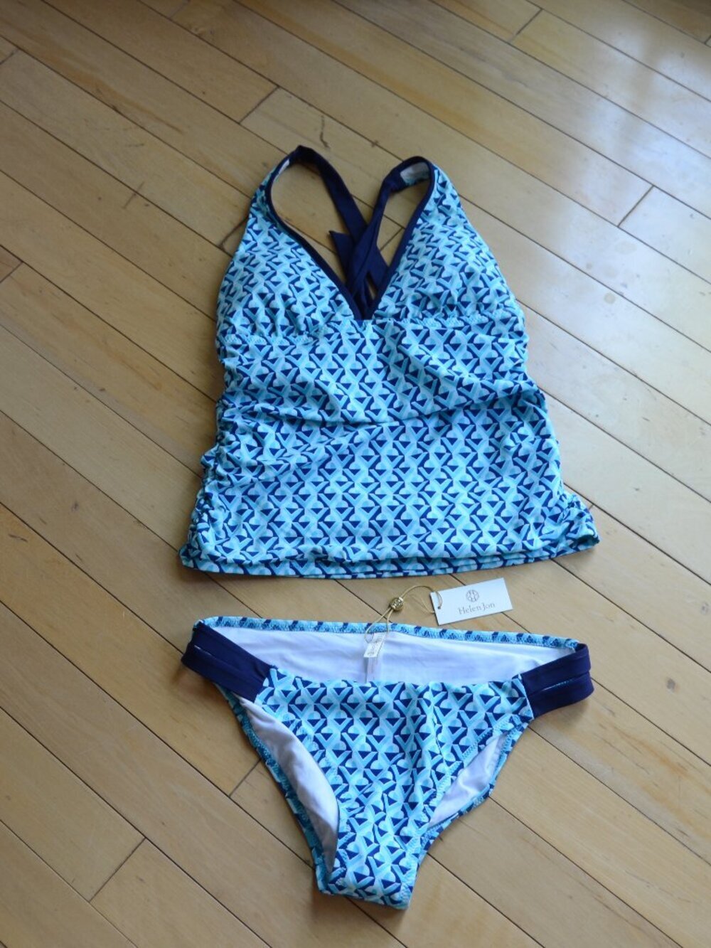 Helen Jon Women's Convertible Tankini Top set Size M / L
